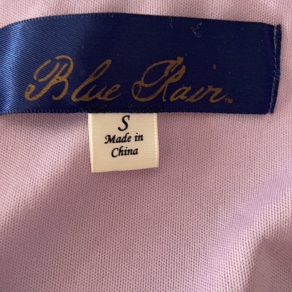 Francesca’s Blue Rain Lilac Lace Shift Dress - Picture 5 of 7